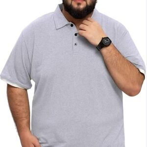 Landmark Men's Gray Polo Shirt. Brand New With Tags. Men's Size 4xl